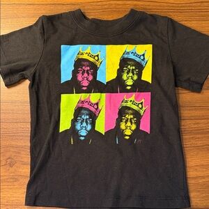 Notorious B.I.G. Toddler T-Shirt 3T Pop Art Biggie Smalls Graphic Tee